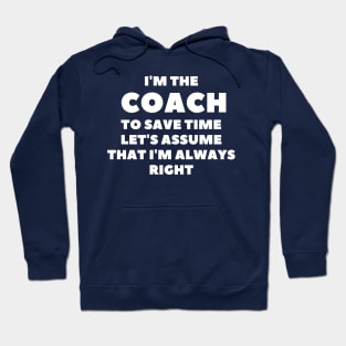 Gift for Coach Hoodie